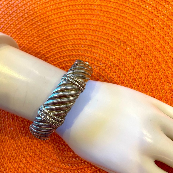 Sterling silver cuff bracelet